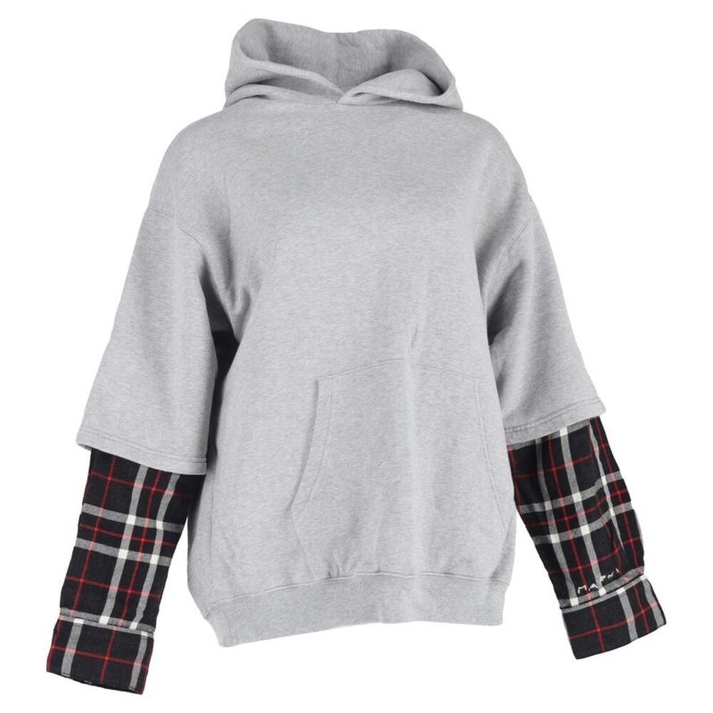 Marni Layered Hooded Sweater in Multicolor Cotton
